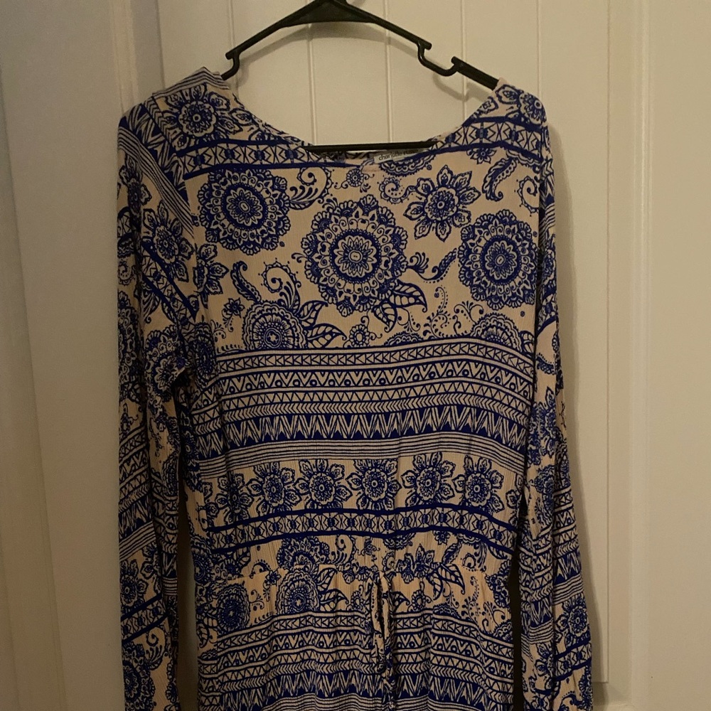 Size large Charlotte Russe one piece shorts romper